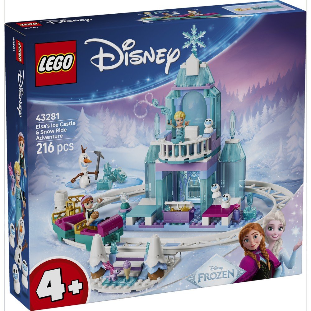 Lego Castillo de Hielo de Elsa y Aventura en la Nieve Disney