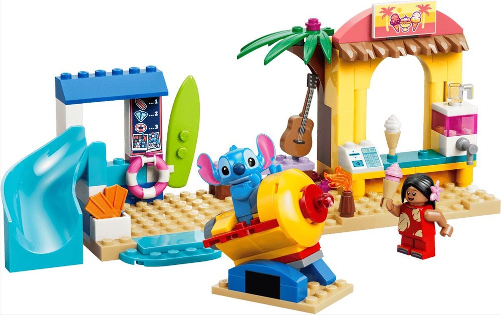 Lego Diversion en la Playa con Lilo y Stitch Pack 100 piezas Imagen principal del producto