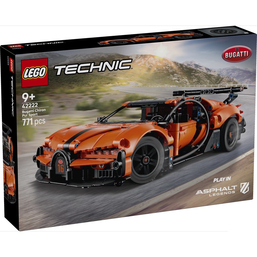 Lego Hipercoche Bugatti Chiron Pur Sport Lego Technic Imagen principal del producto