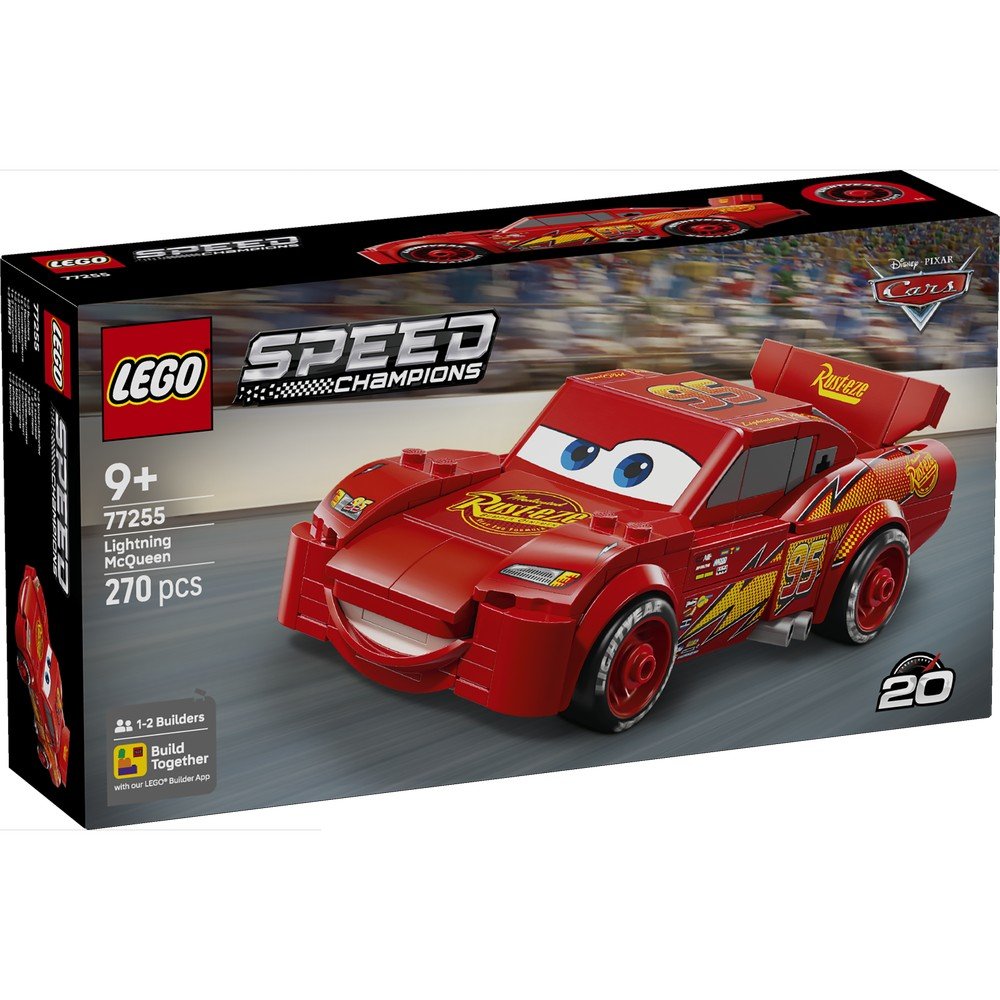Lego Rayo McQueen LEGO Speed Champions Juguete de Carreras