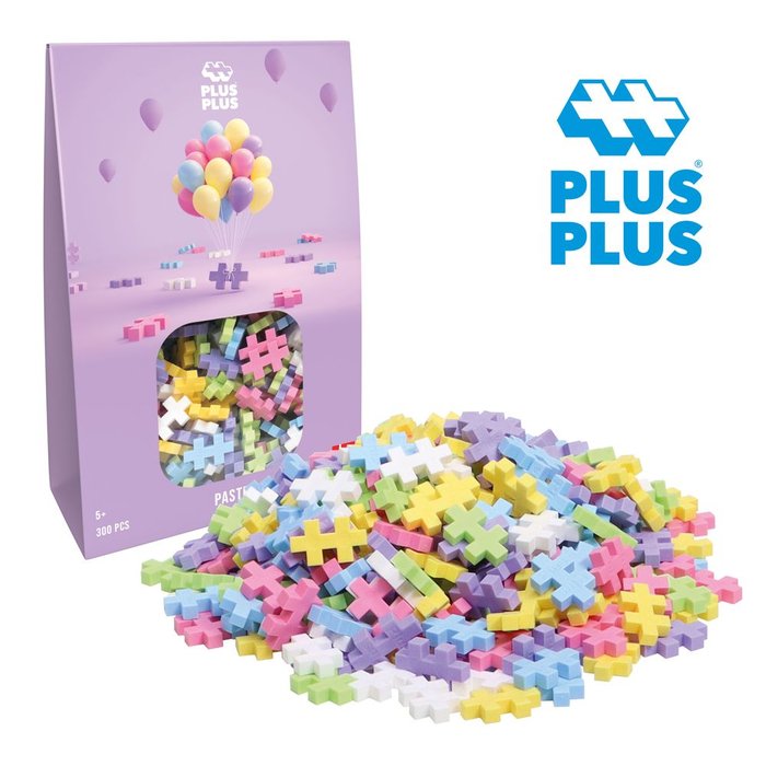 SOBRE PLUS-PLUS PASTEL 300 PIEZAS | LUDILO | 1 UNIDAD | 5710409100489