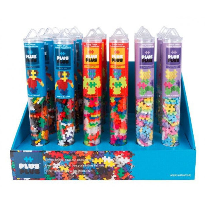 Expositor 24 Tubos Plus Plus Básico Pastel Neon LUDILO Imagen principal del producto