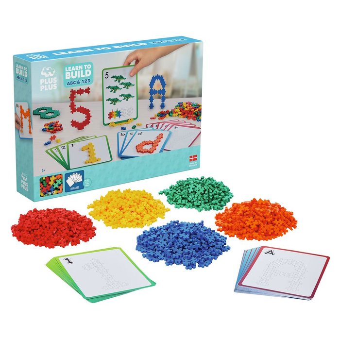Juego Learn to Build Abc & 123 LUDILO Imagen principal del producto