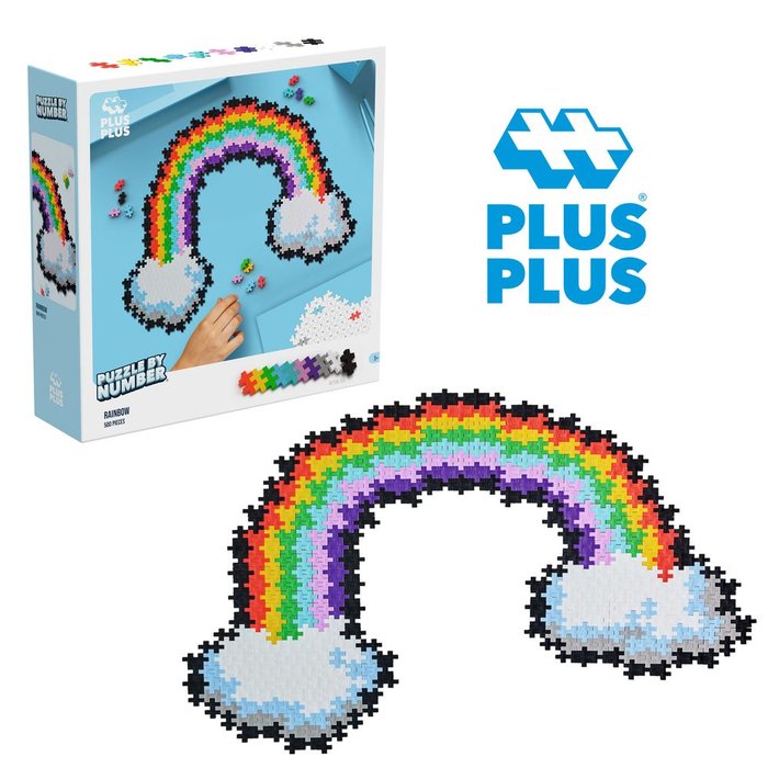 Puzzle by Number Arcoiris LUDILO Imagen principal del producto