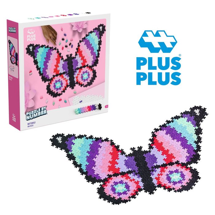 Puzzle by Number Mariposa Ludilo Imagen principal del producto