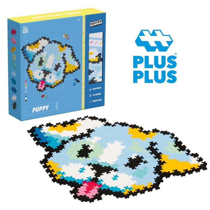 Puzzle by Number Cachorro 500 Piezas LUDILO