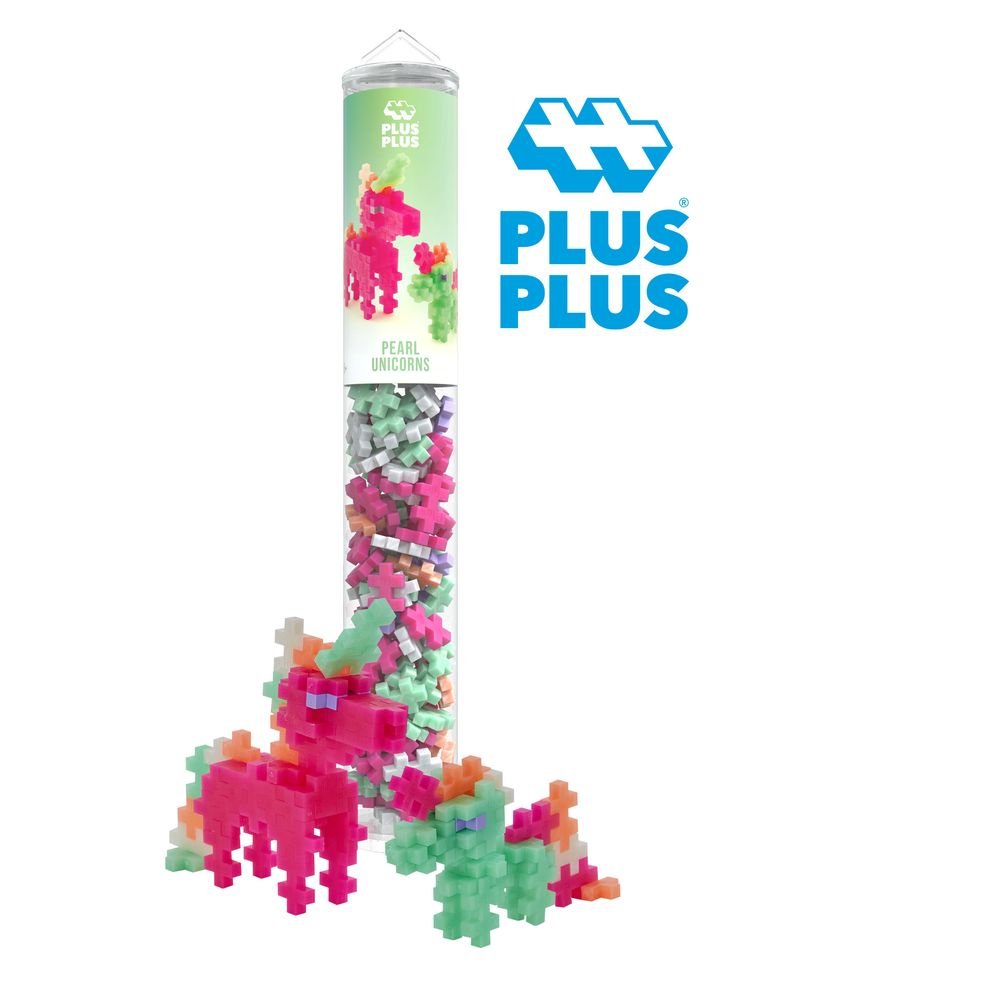 Pack Tubo Plus Plus Unicornio Perla 100 Pcs LUDILO Imagen principal del producto