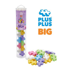 TUBO PLUS-PLUS BIG PASTEL MIX 15 PCS | LUDILO | 1 UNIDAD | 5710409200721