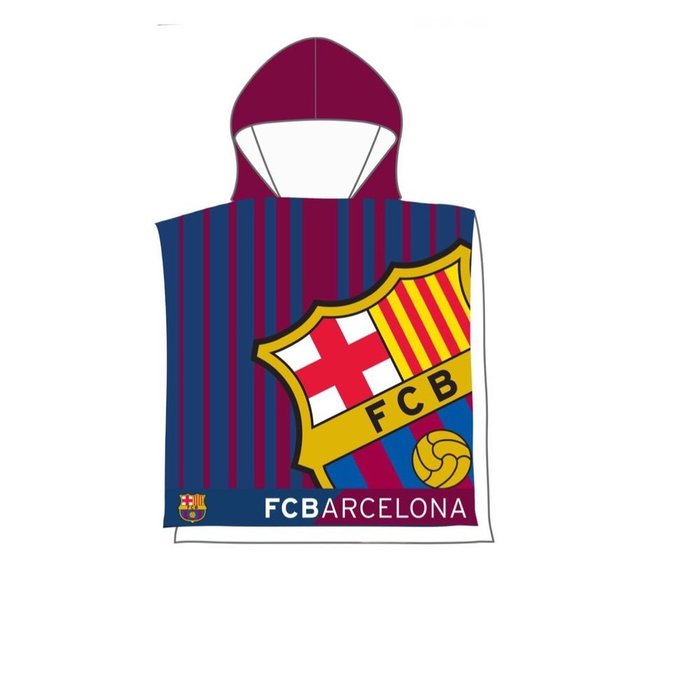 PONCHO PLAYA FC BARCELONA POLIESTER | NEW IMPORT SL | 1 UNIDAD | 5710756027415