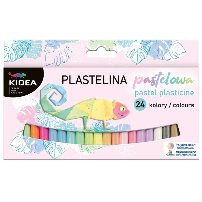 Set de 24 plastilinas surtidas colores pastel KIDEA Imagen principal del producto
