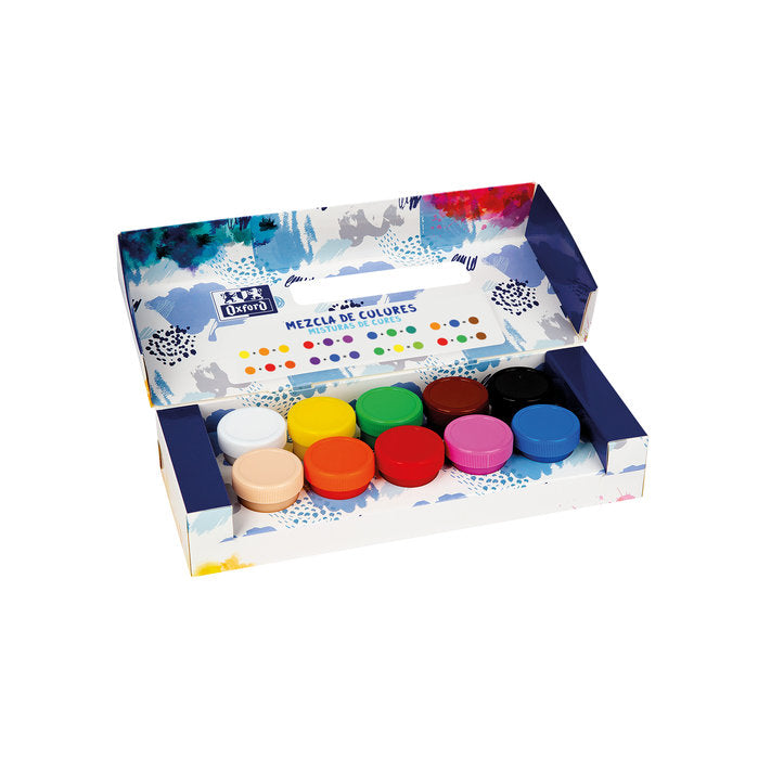 Caja de 10 Temperas de 20 ml Oxford Imagen principal del producto