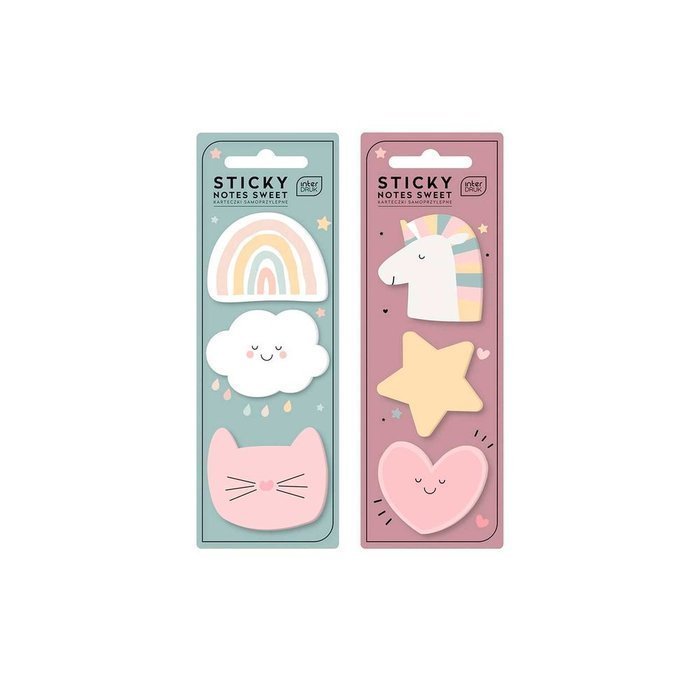 Pack Notas Adhesivas Sweet 2 Modelos Marca Inter Druk Imagen principal del producto
