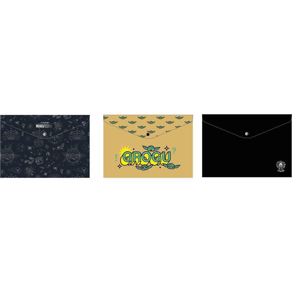 Sobre Broche PP A4 Mandalorian Marca Coolpack Imagen principal del producto