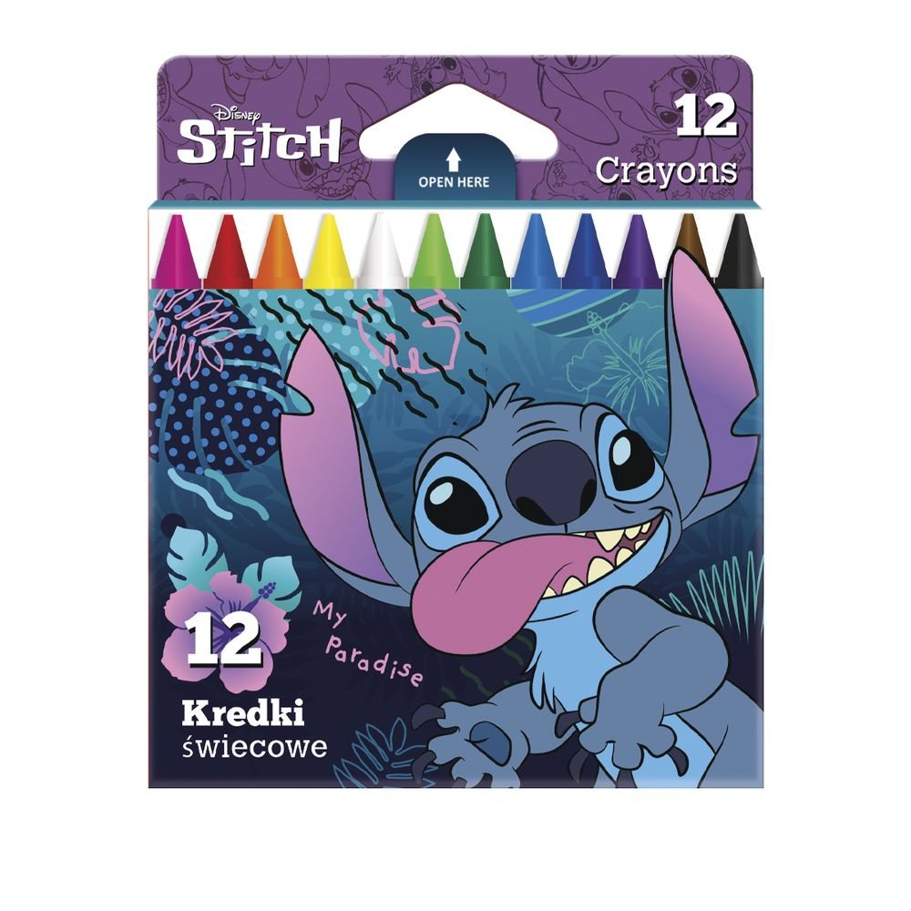 C/12 Ceras de Colores Stitch Imagen principal del producto