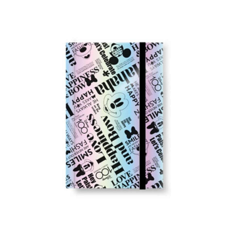 Cuaderno A5 Rayado Banda Elástica Opal Collection Frozen Marca Coolpack