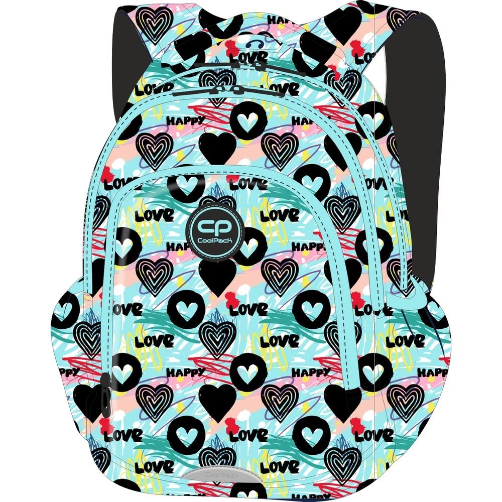 MOCHILA ESCOLAR DOBLE PRIME IN LOVE | COOLPACK Imagen principal del producto
