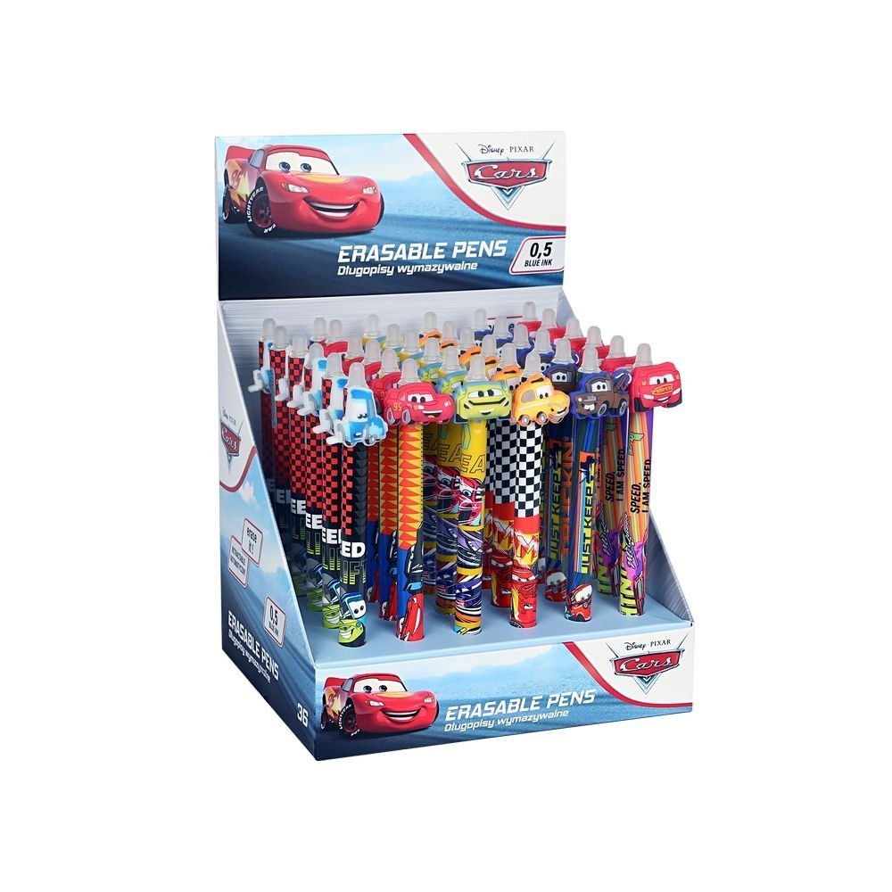 Expositor 36 Bolígrafos Borrables Cars COOLPACK Imagen principal del producto