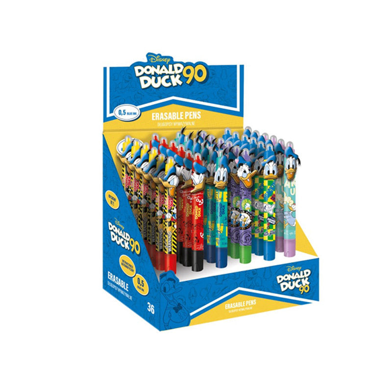 Expositor 36 Bolígrafos Tinta Borrables Pato Donald Coolpack Imagen principal del producto