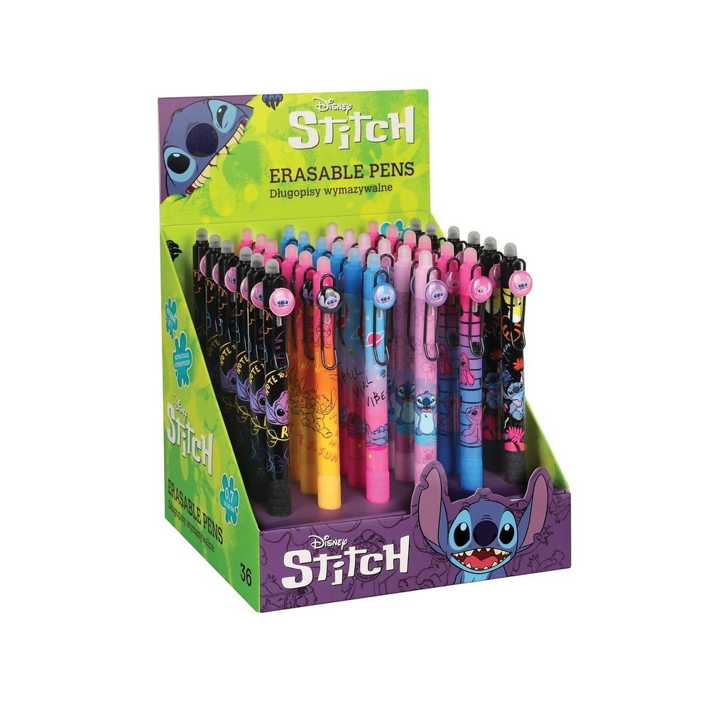 Expositor 36 bolígrafos borrables Stitch Black COOLPACK Imagen principal del producto