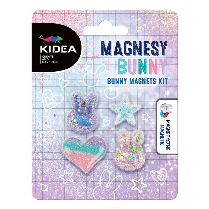 Set 4 Imanes Funny Forms Kidea Imagen principal del producto