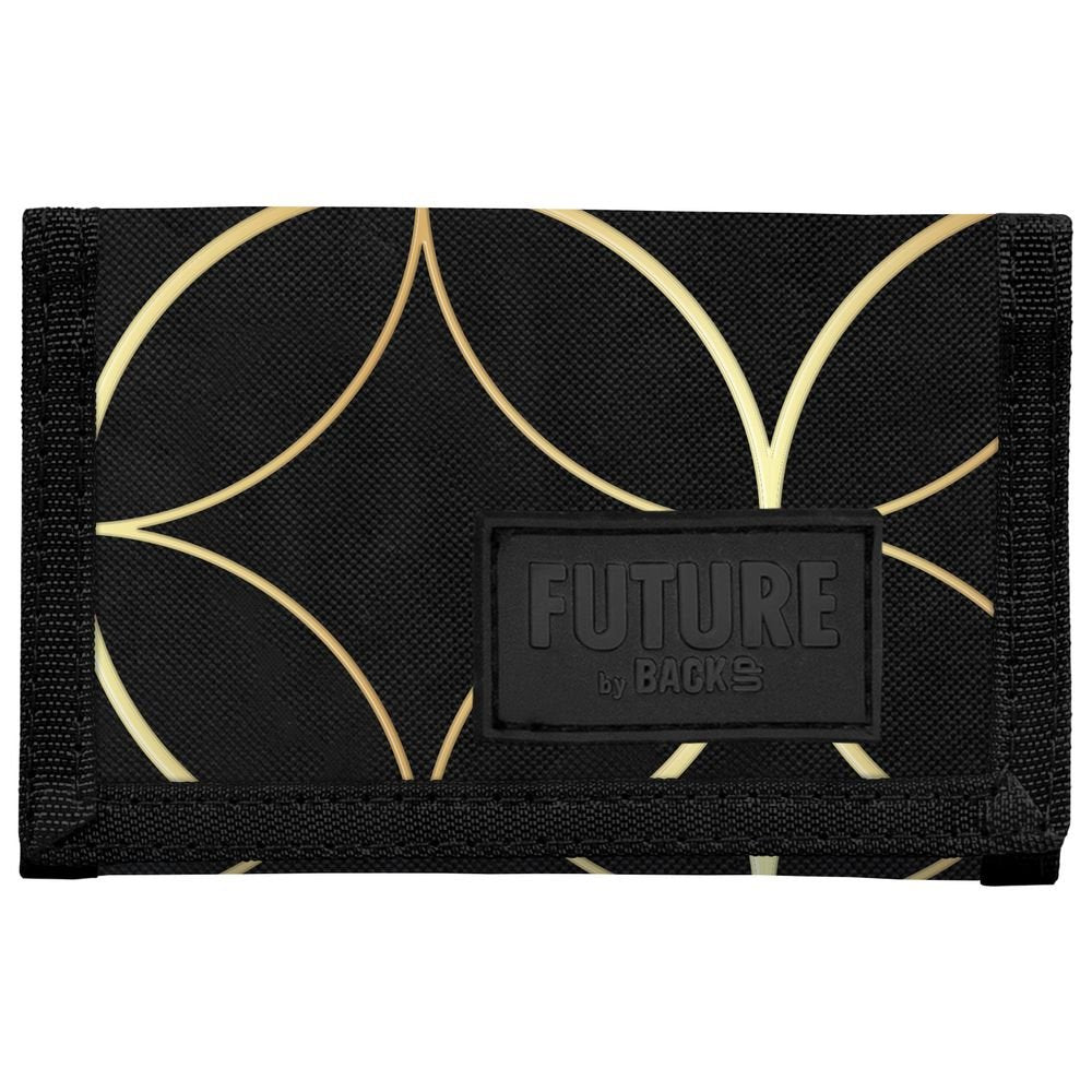 CARTERA BILLETERA JUVENIL VELCRO EFECTO GOLD | DERFORM | 1 UNIDAD | 5906601706004