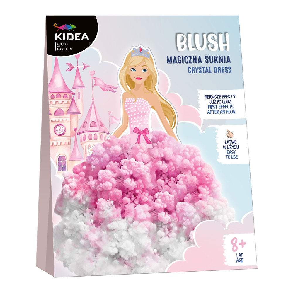 Set Manualidades Vestido de Princesa Mágico Rosa KIDEA Imagen principal del producto
