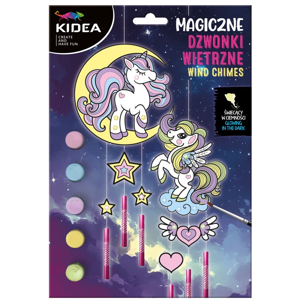 Set para Crear Llamador Colgante Unicornios Kidea