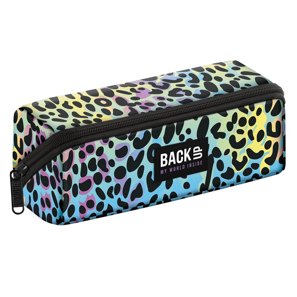 Portatodo cuadrado 1 cremallera animal print colores DERFORM
