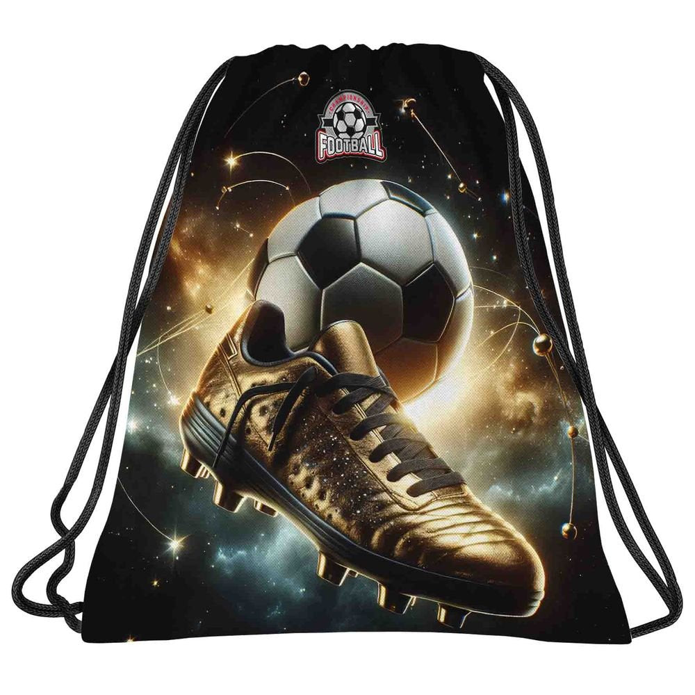 Saco de Cuerdas Futbol Dorado DERFORM