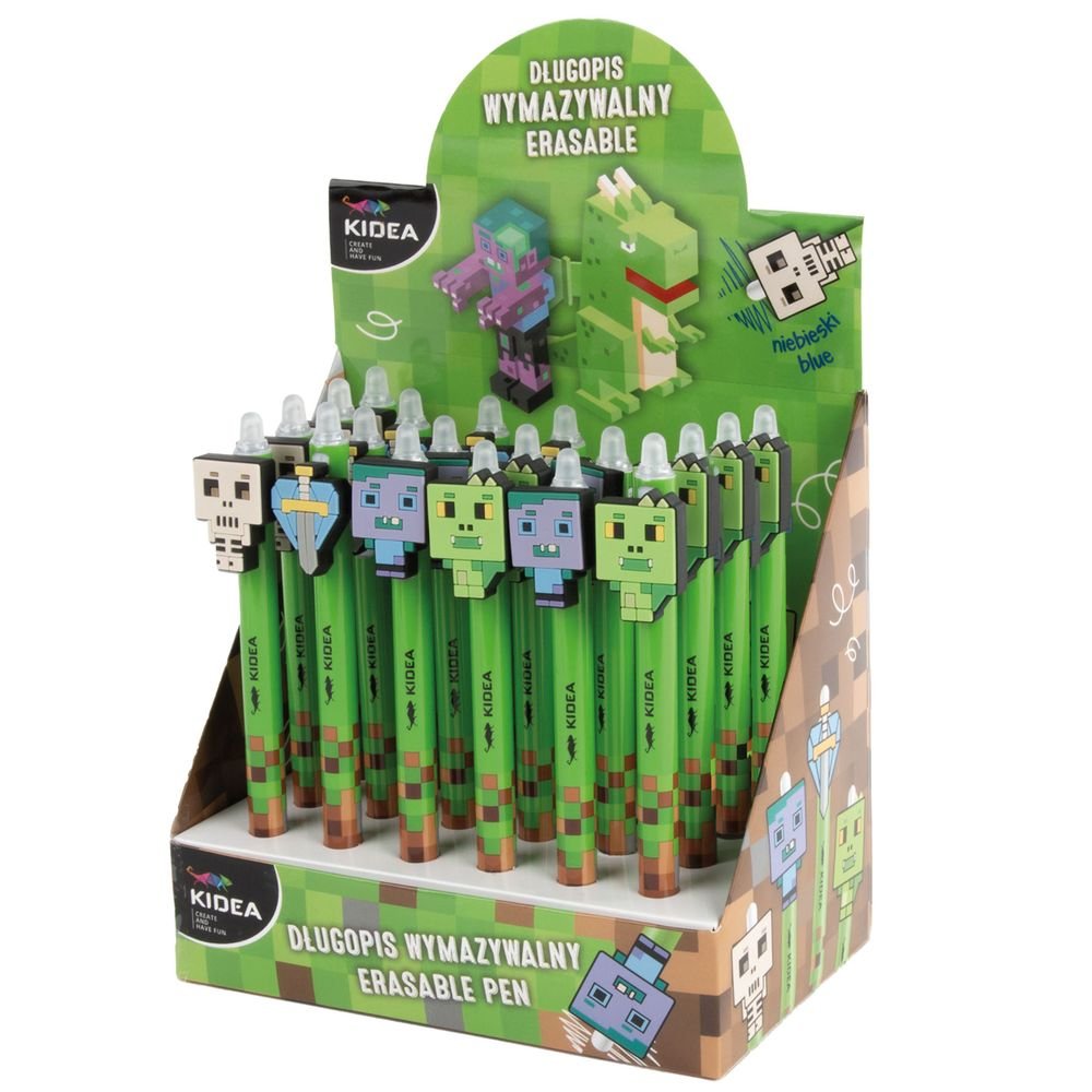 Exp 24 Bolígrafos Borrables Maincraft Pack 12 Imagen principal del producto