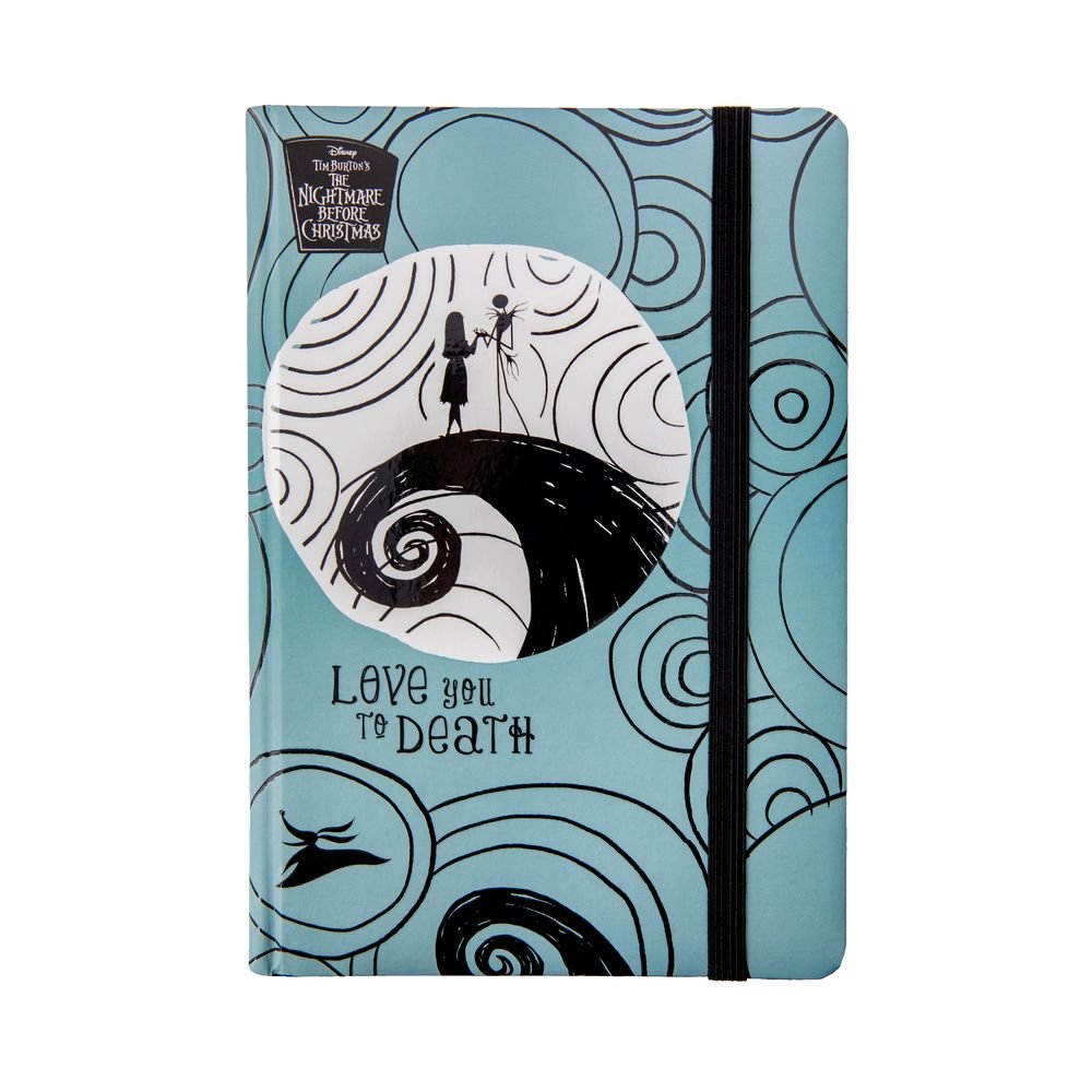 Cuaderno A5 The Nightmare Before Christmas Moonlight Love Marca Coolpack