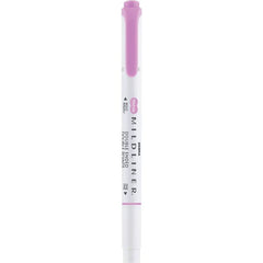 Rotulador Zebra Mildliner Doble Punta Warm Magenta | Zebra Pen | Pack 10 Unidades