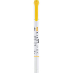Rotulador Zebra Mildliner Doble Punta Warm Oro | Zebra Pen | Pack 10 Unidades
