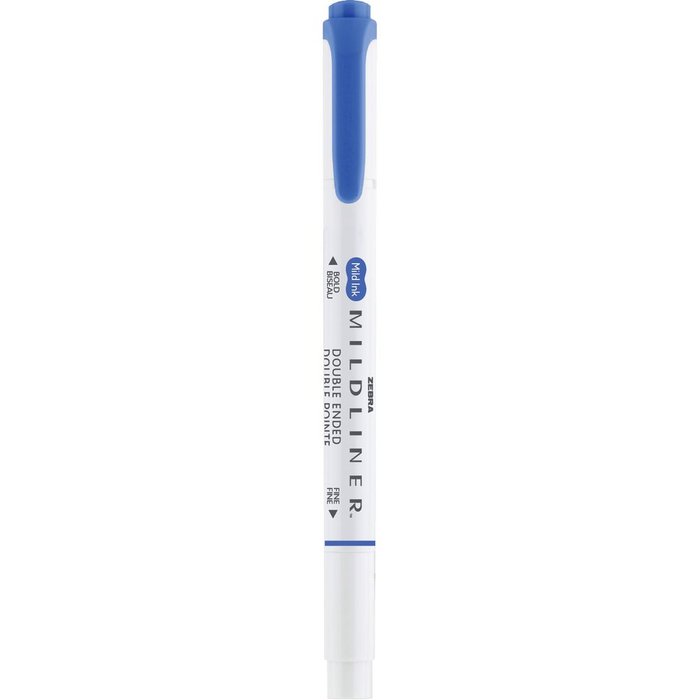 Rotulador Zebra Mildliner Doble Punta Refresh Lavanda | Zebra Pen | Pack 10 Unidades