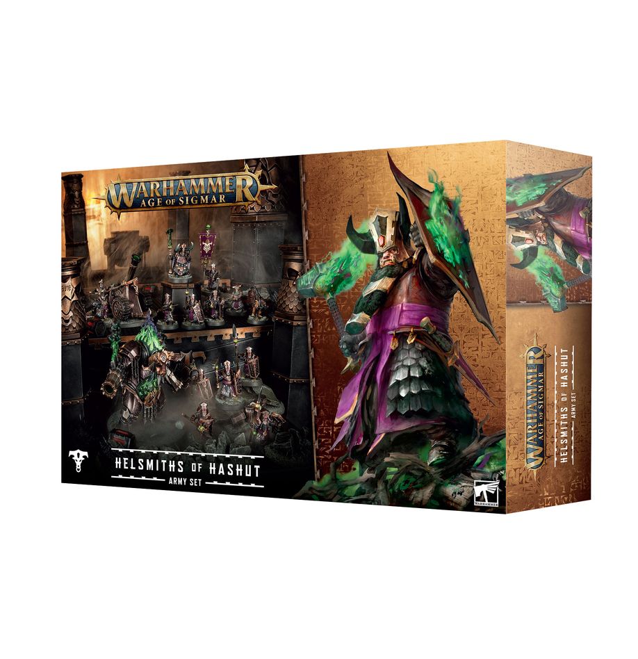 HELSMITHS OF HASHUT ARMY SET INGLÉS | Warhammer Age of Sigmar Imagen principal del producto