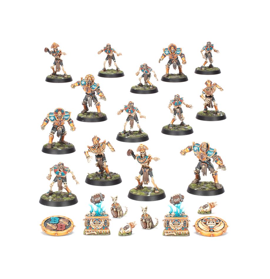 🏈 BLOOD BOWL CAJA DE INICIO | Edición Tercera Temporada | Bretonnia vs Tomb Kings ⚔️