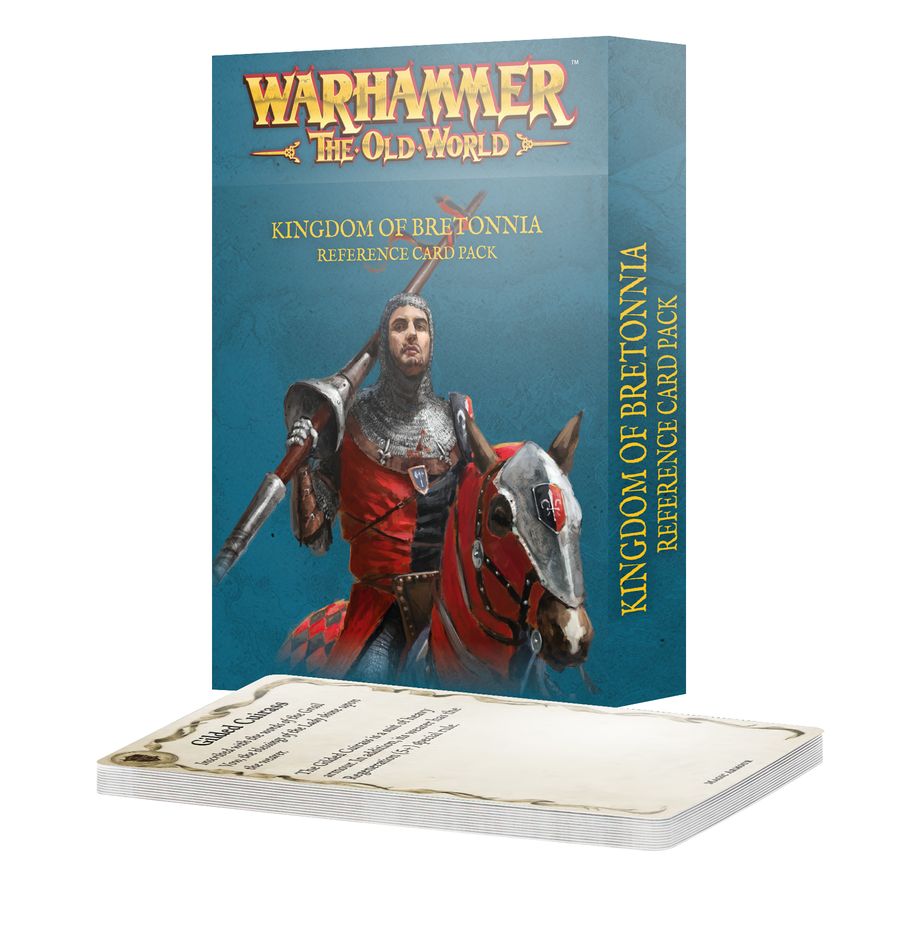 ✅ KINGDOM OF BRETONNIA REFERENCE CARD PACK (INGLÉS) Imagen secundaria del producto
