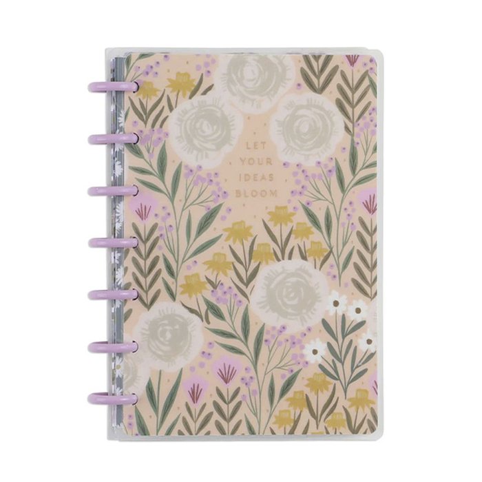 Bloc Espiral Estándar Liso 90g | Happy Planner | Polipropileno | Formato Estándar | Pack 1 Unidades