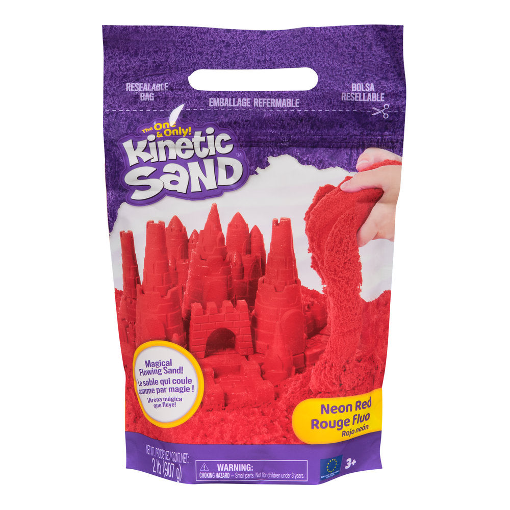 KINETIC SAND BOLSA ROJA | SPIN MASTER KINETIC SAND | 1 UNIDAD | 6811470176584 Imagen principal del producto