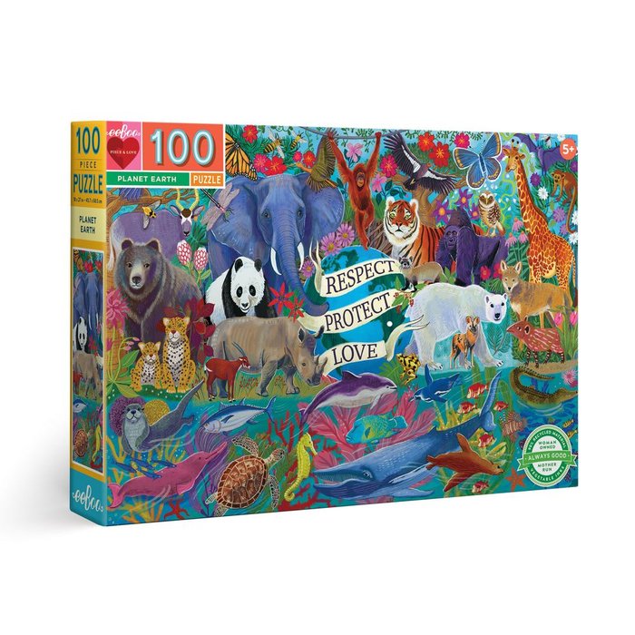 Puzle 100 Piezas Planeta Tierra EEBOO