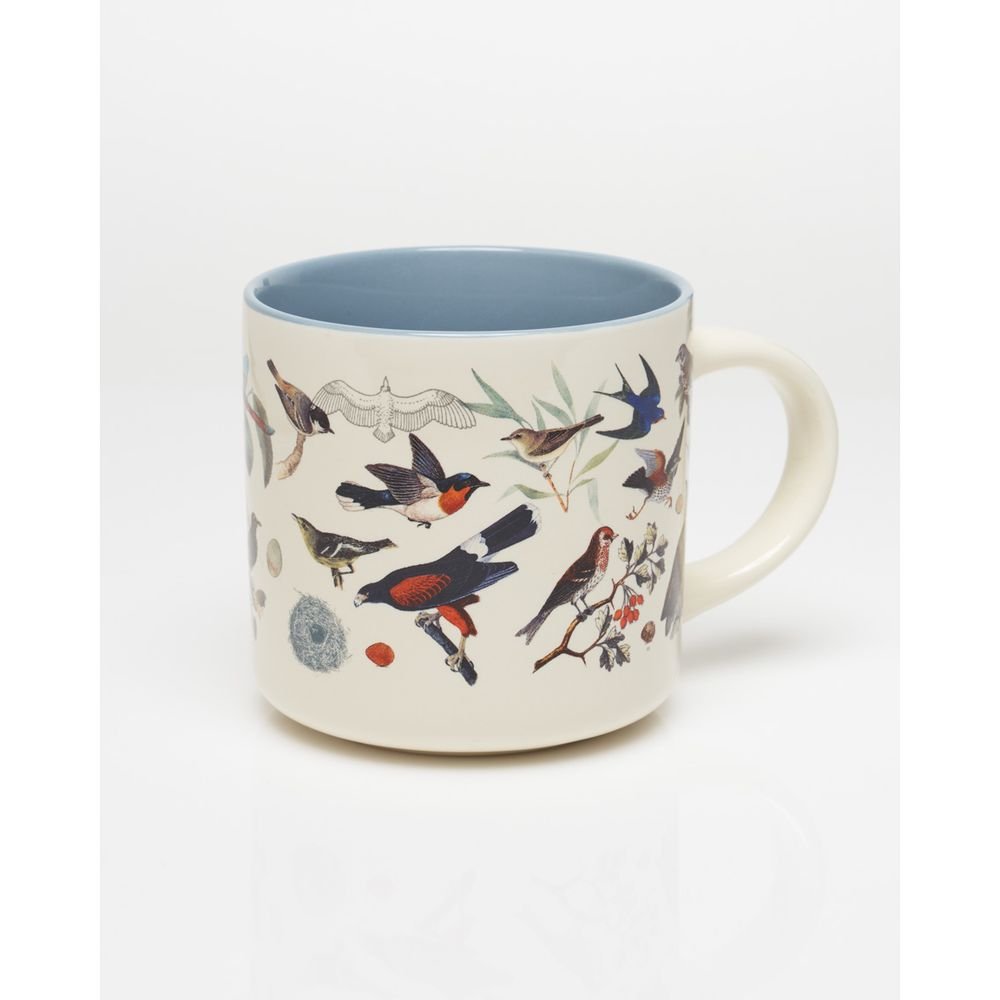 Taza Cerámica Pájaros 430 ml Cognitive Ciencia