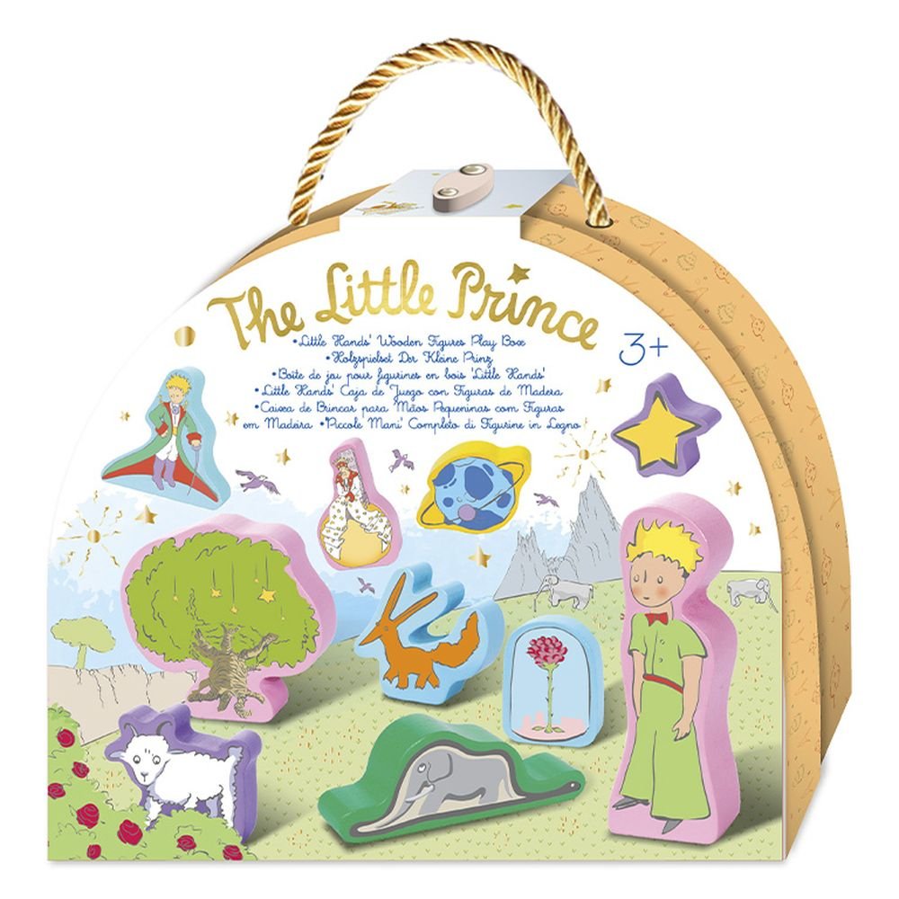 CAJA DE JUEGO EL PRINCIPITO MUÑECOS MADERA | AVENIR | 1 UNIDAD | 6920773341053 Imagen principal del producto