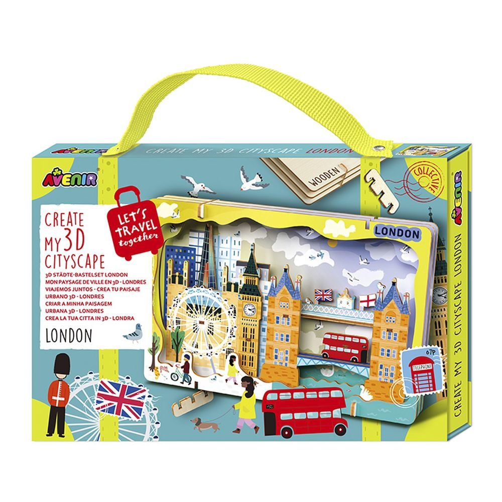 PUZZLE 3D CUADRO LONDRES | AVENIR | 1 UNIDAD | 6920773350758
