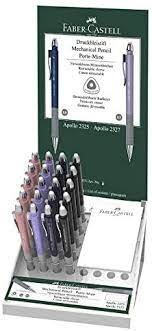 Expositor 20 Portaminas Faber Apollo 0.7 mm Colores Surtidos