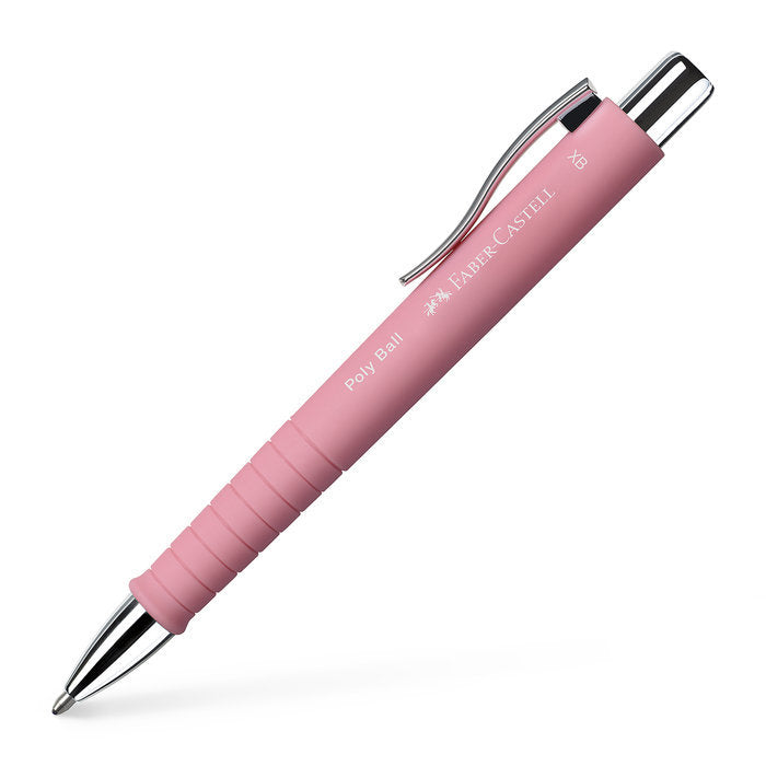 BOLIGRAFO FABER CASTELL POLY BALL XB ROSA | 5 UNIDADES | (FABER CASTELL) Imagen principal del producto