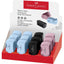 Expositor 12 Afilalapiz Faber Castell Sleeve Mini Colores S
