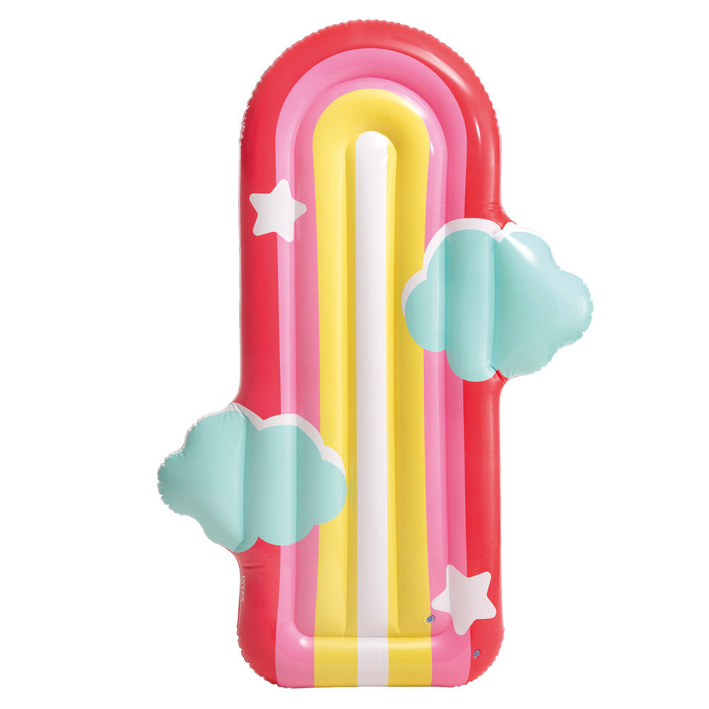 Colchoneta Hinchable Arcoiris 183x132 cm Intex Color Baby Imagen principal del producto