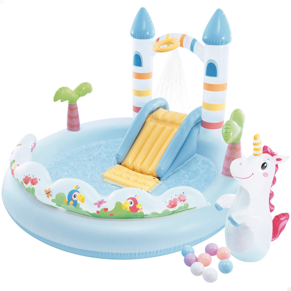 Centro Hinchable Juegos Castillo 196 x 178 x 127 cm Intex Color Baby