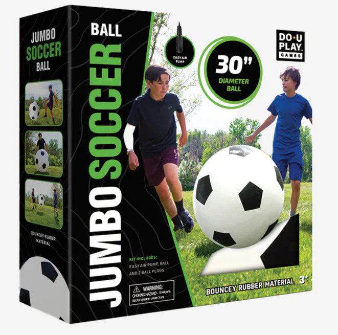 BALON GIGANTE DE FUTBOL 125 CM | DOUPLAY | 1 UNIDAD | 6943478046375 Imagen principal del producto