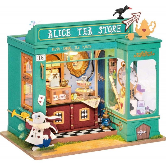 Maqueta Tienda de Té de Alicia ROLIFE Madnesstoys Maquetas